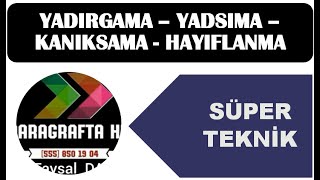 YADIRGAMA KANIKSAMA  YADSIMA  HAYIFLANMA HERKES KARIŞTIRIR SİZ KARIŞTIRMAYACAKSINIZ [upl. by Pronty]