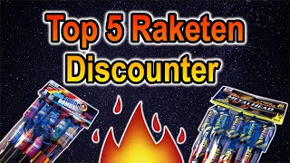 TOP 5 RAKETENSORTIMENTE im DISCOUNTER  Silvester2K [upl. by Hoenack601]