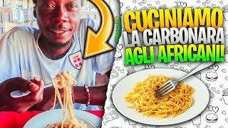 KENYA 19  FACCIAMO PROVARE LA CARBONARA ALLA NOSTRA GUIDA IN AFRICA [upl. by Lohcin997]