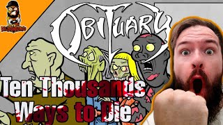 Obituary  Ten Thousand Ways to die  Reaction  DeutschGerman [upl. by Lindemann]