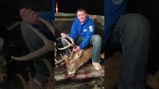 150quot buck down in Ohio archery deer bigbucks bowhunting archer shorts viralvideo hunting [upl. by Ravo]