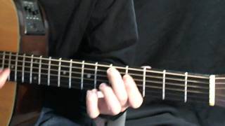 Welcome Home intro guitar lesson [upl. by Villiers]