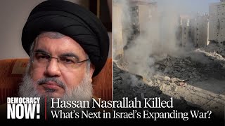 Israeli Assassination of Hezbollah Leader Hassan Nasrallah quotShocked All of Lebanonquot Whats Next [upl. by Nevram774]