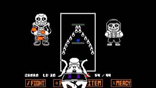 InkSans戦 ver03Undertale fangame [upl. by Uahc]