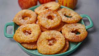 Apple Fritters Recipe  How To Make Fried Apple Fritters Recipe  Yummy [upl. by Eugaet]