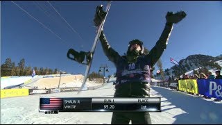 White Clinches Slopestyle Olympic Spot  US Snowboarding [upl. by Natehc]