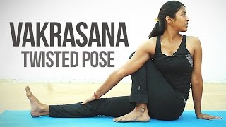 How to do Vakrasana Twisted Pose [upl. by Erkan]