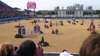 Olympic Pentathlon Show Jumping Round [upl. by Alah]