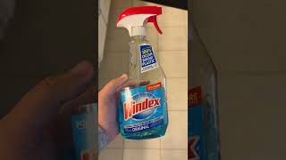 Windex Glass and Window Cleaner Spray Bottle  Product Review [upl. by Imoan]