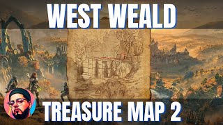 West Weald Treasure Map 2 Elder Scrolls Online ESO [upl. by Drogin]