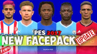 PES 2017 FACE COLLECTION UPDATE 2024 [upl. by Jone226]