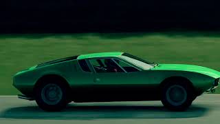 Classic Supercars Battle Mangusta ’69 vs Lamborghini amp Ferrari Legends at Goodwood [upl. by Yrbua]