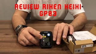 Review Gas Detector Riken Keiki GP03 [upl. by Odnalra509]