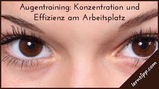 Mit Augentraining die Konzentration steigern [upl. by Karmen]