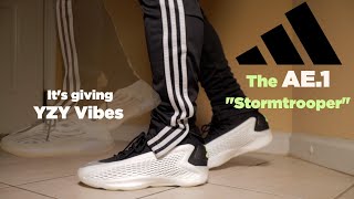 Yeezy Is That You Adidas AE 1 quotStormtrooperquot On Foot Review [upl. by Ibbor]