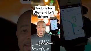 Tax tips for Uber amp Lyft drivers uberdriver lyftdrivers taxidriver selfemployed sidehustle tax [upl. by Fisk]