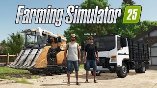 PRIMEIRA VEZ NO MULTIPLAYER  FARMING SIMULATOR 25 2 [upl. by Adnelg865]