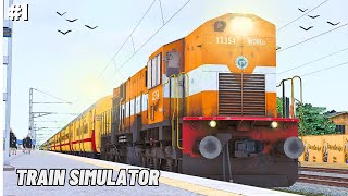 Indian Railways Train Simulator 2024 Pc Gameplay  WDM 3d In Action  Heavy Traffic At Ahmedabad [upl. by Atneciv]