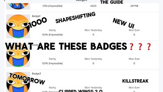 What are the guide updates badges  potential badges for slap battles guide update [upl. by Jaye]