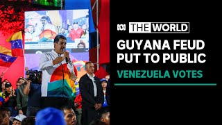 Venezuela touts voter support to make move on oilrich jungle disputed with Guyana  The World [upl. by Melony]