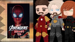 Avengers React to Peter Parker  Marvel GCRV [upl. by Fraser]