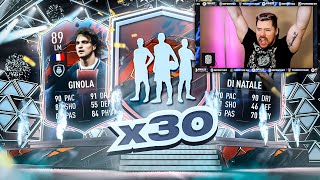 WE PACK GINOLA 30 x HERO UPGRADE PACKS FIFA 22 [upl. by Lottie844]