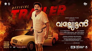 Vallyettan 4K Official Trailer  Mammootty  Shobhana  Shaji Kailas  Ranjith  Sai Kumar [upl. by Ailedamla]