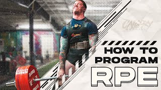 How to Use RPE in Your Powerlifting Program [upl. by Asirret]