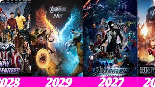 TOP 100 UPCOMING MCU MOVIES AND TV SHOWS IN 20252030 [upl. by Yboj]