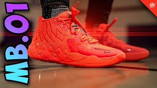 Puma MB01 Performance Review LaMelo Ball Signature Shoe [upl. by Three]