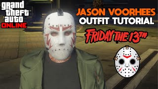 How To Make Jason Voorhees In GTA 5 Online Outfit Tutorial  Best Halloween Outfit Tutorials [upl. by Hubie]