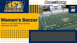 Averett womens soccer vs RandolphMacon [upl. by Anaibaf]