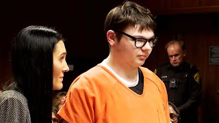 School Shooter Ethan Crumbley Faces Mass Shooting Victims [upl. by Eng]