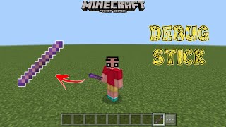 How To Get Debug Stick In Minecraft PE  Working Debug Stick Mod For Minecraft PE [upl. by Uzia]