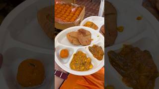 Mandir Ki Sithapana Main Huva Bhandara  Bhandare Waala Khana Mila Aaj [upl. by Finella]