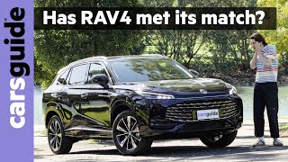 MG HS 2025 review Nextgen Chinese family car outshines bestselling Toyota RAV4 SUV [upl. by Adnuahsal]