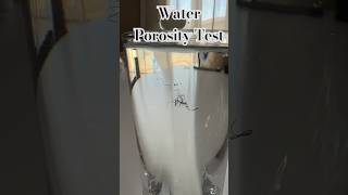 How to test your hair porosity Low Mid and High Levels of porosity curlynatural porosity test [upl. by Haroppiz]