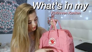 Whats in My Backpack  Fjallraven Kanken 15 inch review [upl. by Hut]