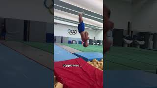 Highlights dei salti di oggi 🤸‍♀️ gustateveli 😘😘😘 ginnasticaartistica corpolibero jump [upl. by Yknarf251]