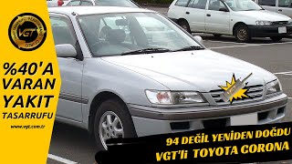 94 model toyota coronaya VGT ile gençlik aşısı yapıldı [upl. by Eenaffit]