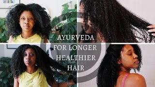 Improve Growth amp Reduce Hair Loss Henna Recipe Ayurvedic Hair Care [upl. by Tenney300]