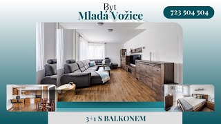 PRODÁNO Prodej byt 31 s balkonem Mladá Vožice  nejlepší realitní makléř Tábor a okolí [upl. by Par230]