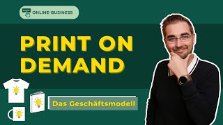 TShirt Business starten mit Etsy Tshirts verkaufen Print on Demand POD Streetwear Label gründen [upl. by Llewol]