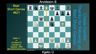 Kjellin U vs Arvidsson B Best Short Games 621 [upl. by Elletnohs]