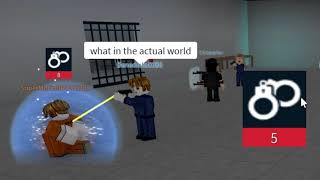 Roblox Exploiting  Prison Life [upl. by Lib638]