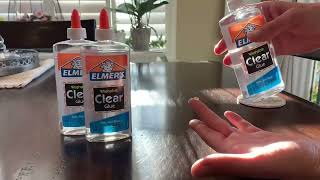 Elmers Washable Clear Glue PERFECT For Kids Crafts Slime [upl. by Erdnassac]