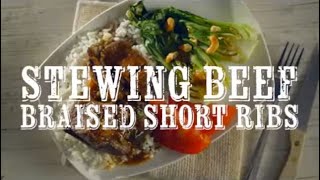 How to Make Stewing Beef Braised Short Ribs [upl. by Judah]