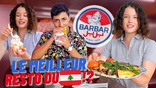 ON TESTE LE STREET FOOD LE PLUS POPULAIRE DU LIBAN 🇱🇧  Il sappelle Barbar   Claire [upl. by Enelyt]