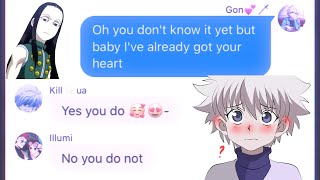 HxH Texts Lyrics Prank Unhealthy Obsession [upl. by Linzer]