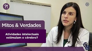 Atividades intelectuais estimulam o cérebro [upl. by Ahsikcin]